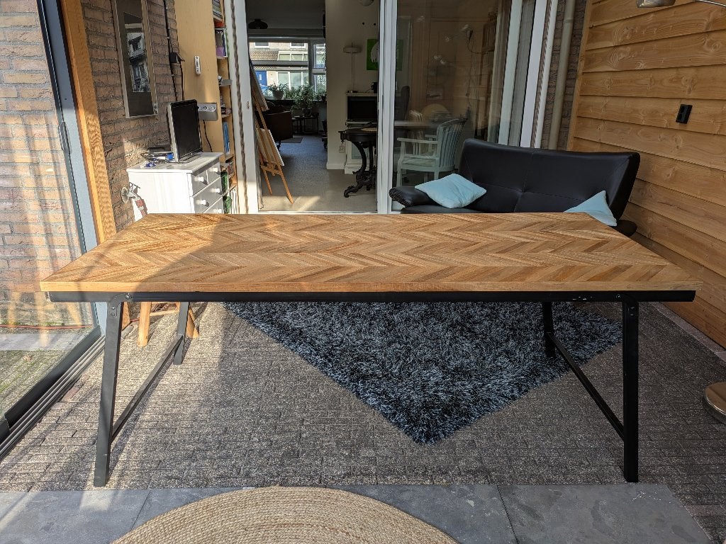 salontafel, Huis en Inrichting, Ophalen, 100 tot 150 cm, 50 tot 100 cm, Zo goed als nieuw