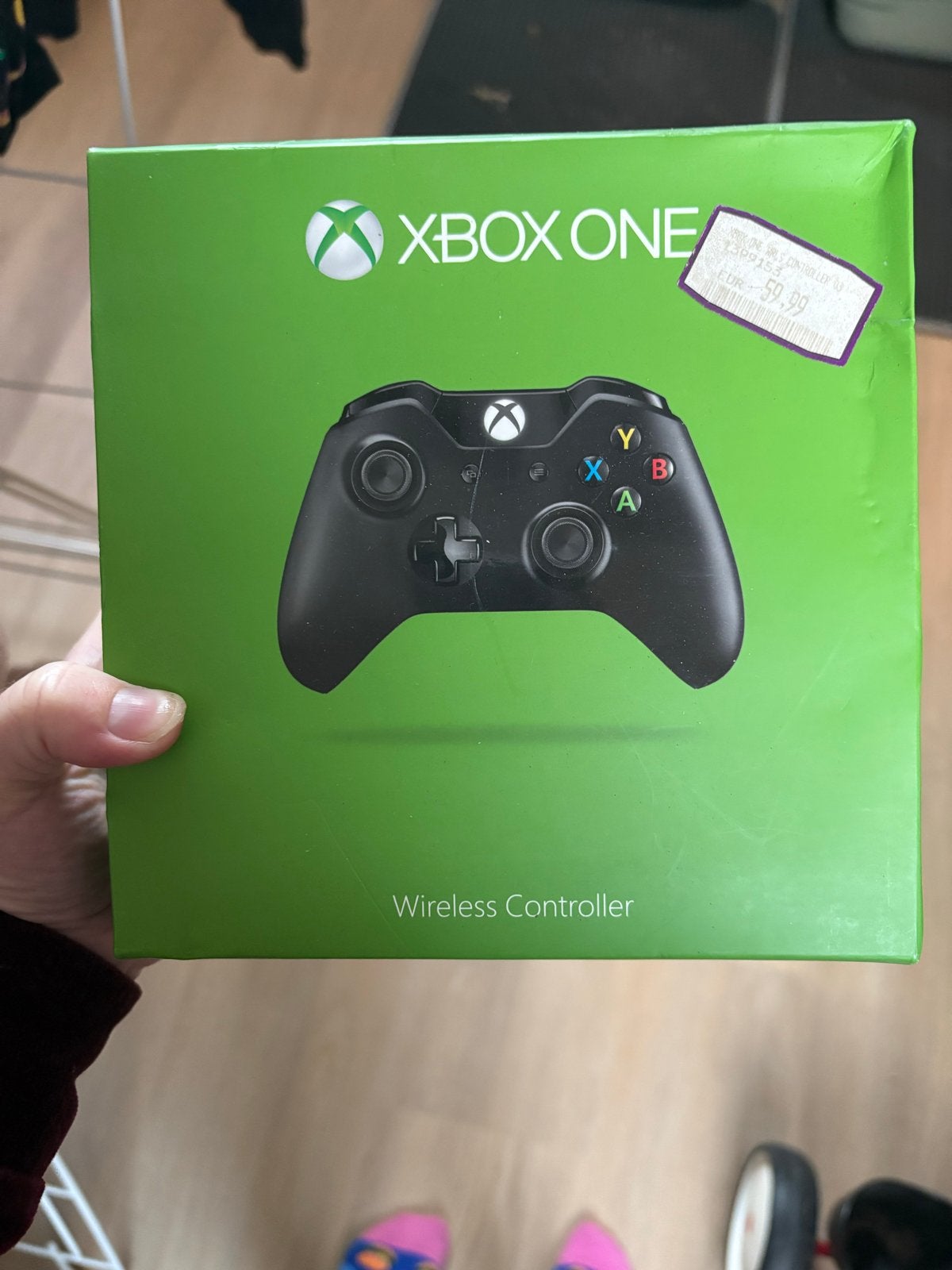 Xbox One Draadloze Controller - Zwart, Nieuw in doos, Spelcomputers en Games, Nieuw, Ophalen of Verzenden, Xbox One, Controller
