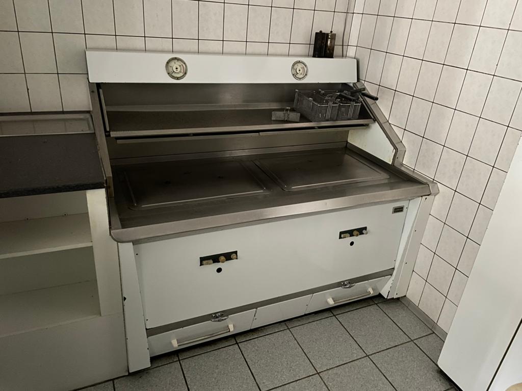 Florigo 2 pan gas friteuse. Ook ideaal als visbakoven, Ophalen of Verzenden, Fornuis, Frituur en Grillen