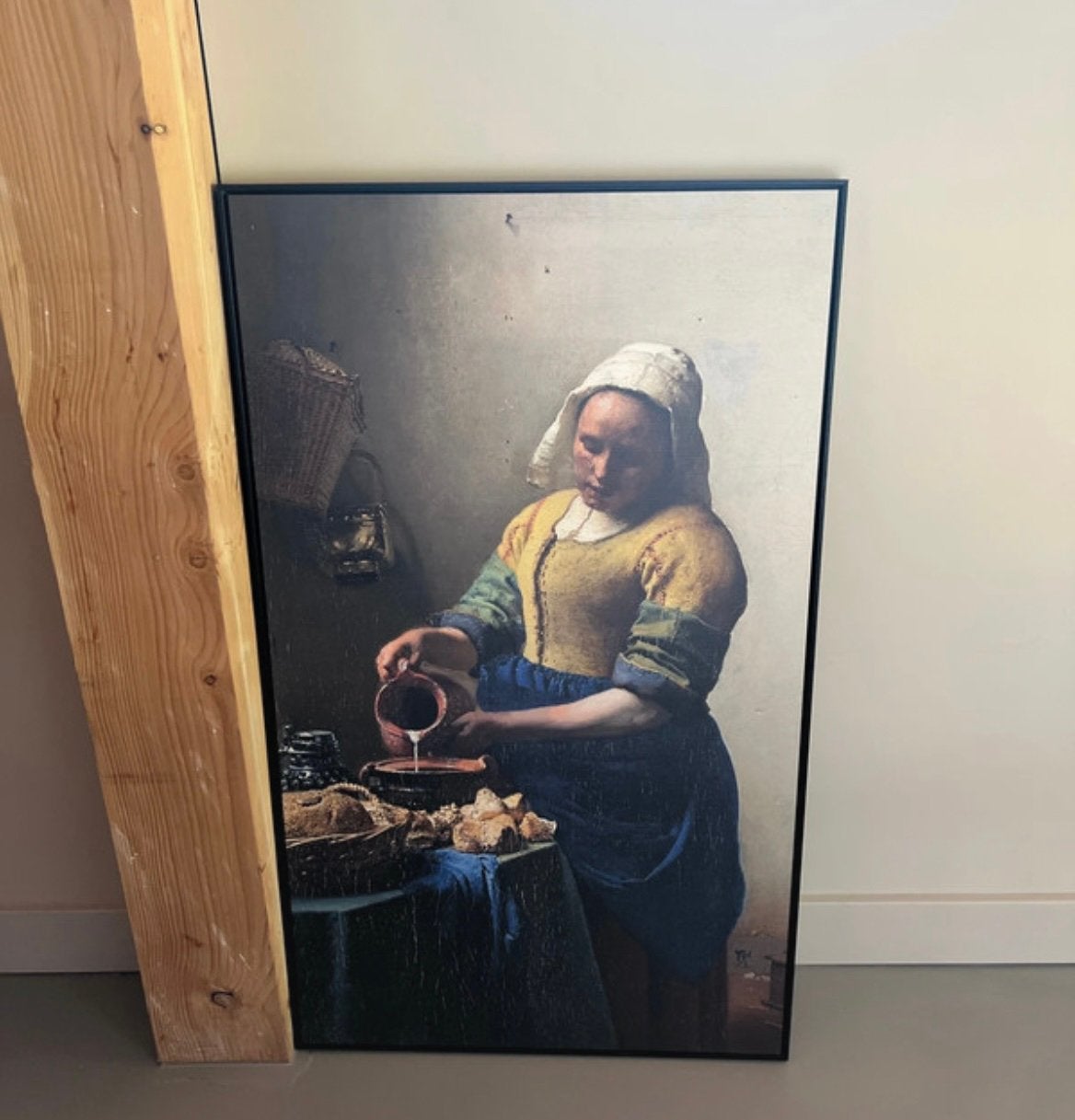 Poster schilderij in mooie lijst (Reinders), Antiek en Kunst, Kunst | Schilderijen | Klassiek, Ophalen