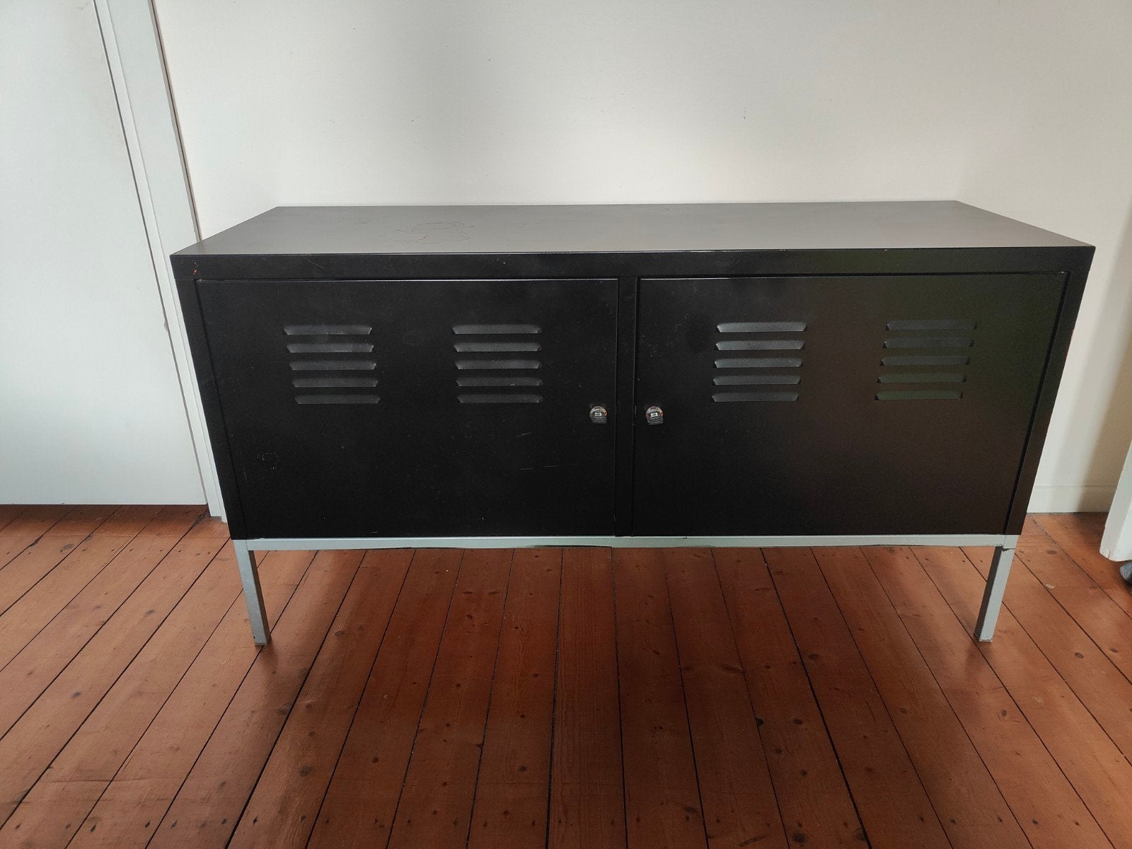 Industriële Metalen Lockerkast IKEA PS, Huis en Inrichting, Ophalen, Gebruikt