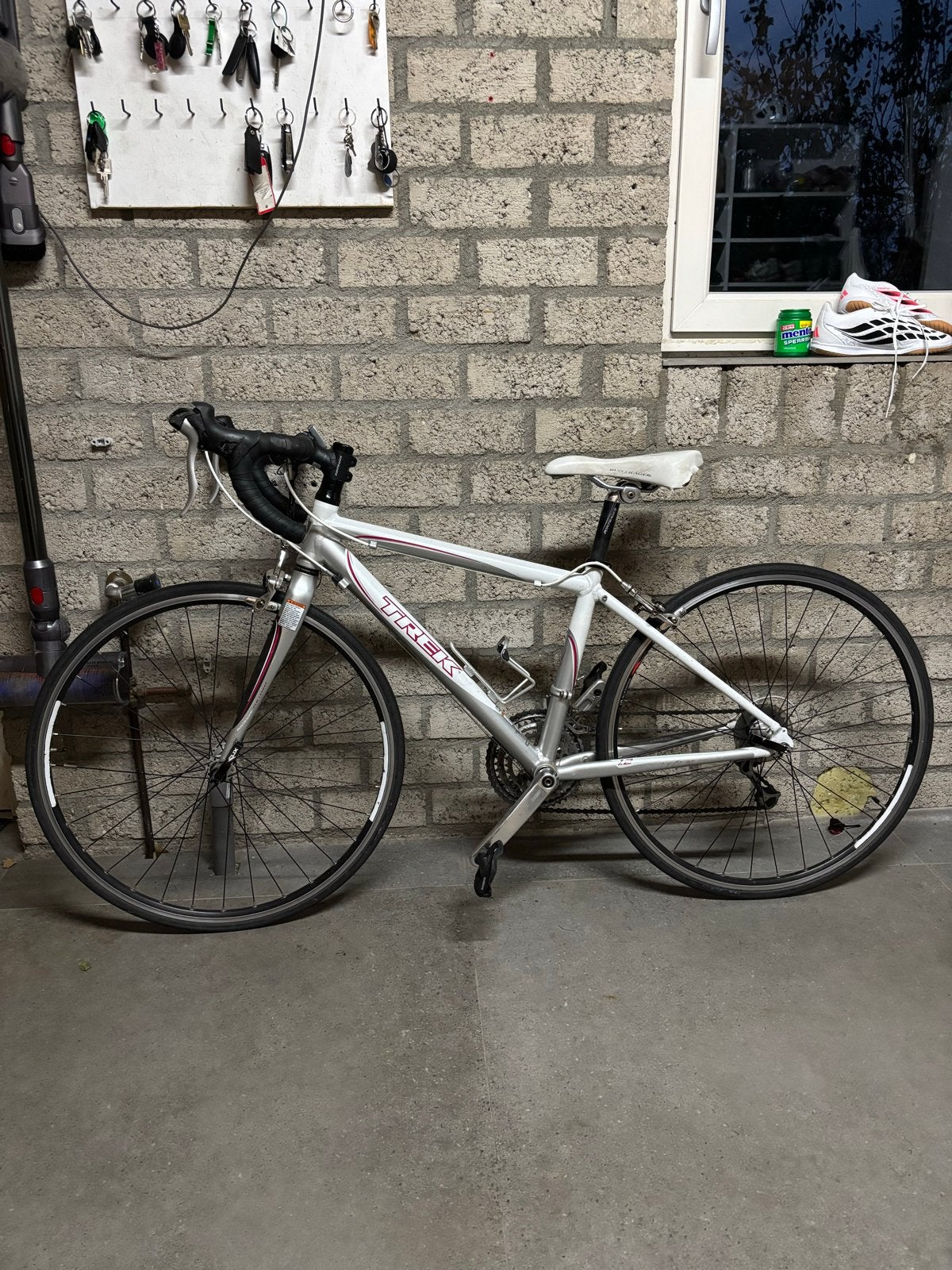 Trek racefiets, Gebruikt, 10 tot 15 versnellingen, Velgrem, Aluminium