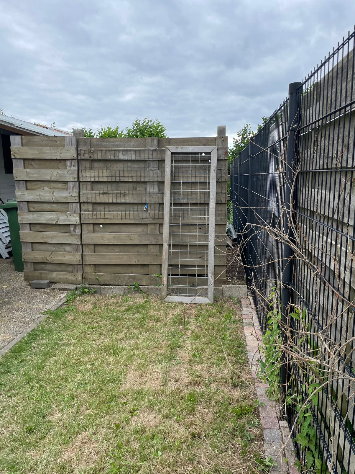 3 stuks Houten schuttingdelen, Tuin en Terras, Ophalen, Minder dan 3 meter, Hout, 1 tot 2 meter