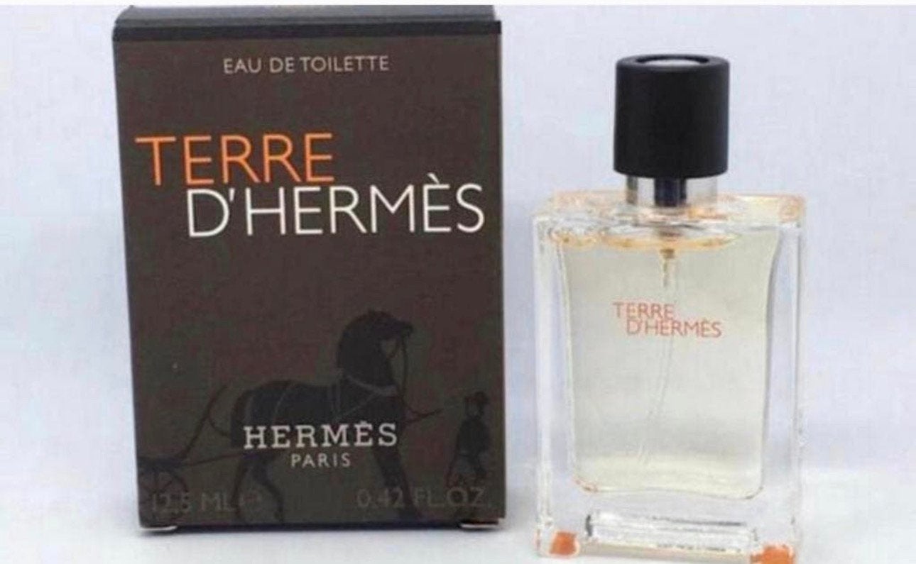 Parfum miniatuur Terre D’Hermes 12,5 ml eau de toilette, Ophalen of Verzenden, Nieuw, Miniatuur, Gevuld
