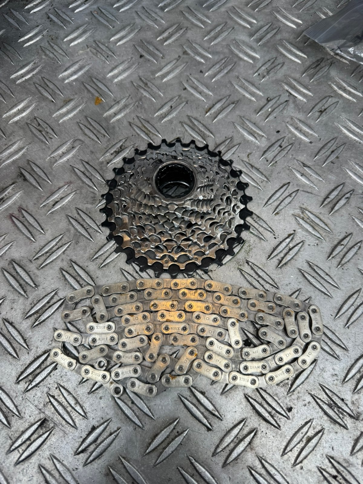 Sram Force cassette - ketting, Ophalen of Verzenden, Zo goed als nieuw