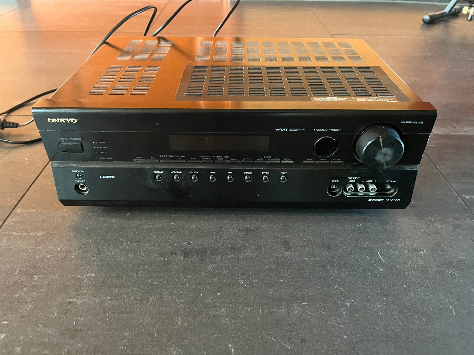 Onkyo TX-SR508 AV Receiver 7.1 – goede staat, Ophalen of Verzenden, 120 watt of meer, Onkyo
