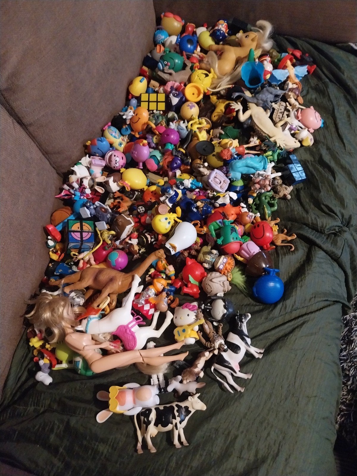 Mega lot toys 9, Sieraden, Tassen en Uiterlijk, Piercings, Ophalen of Verzenden, Zo goed als nieuw, Staal, Oor- of Traguspiercing