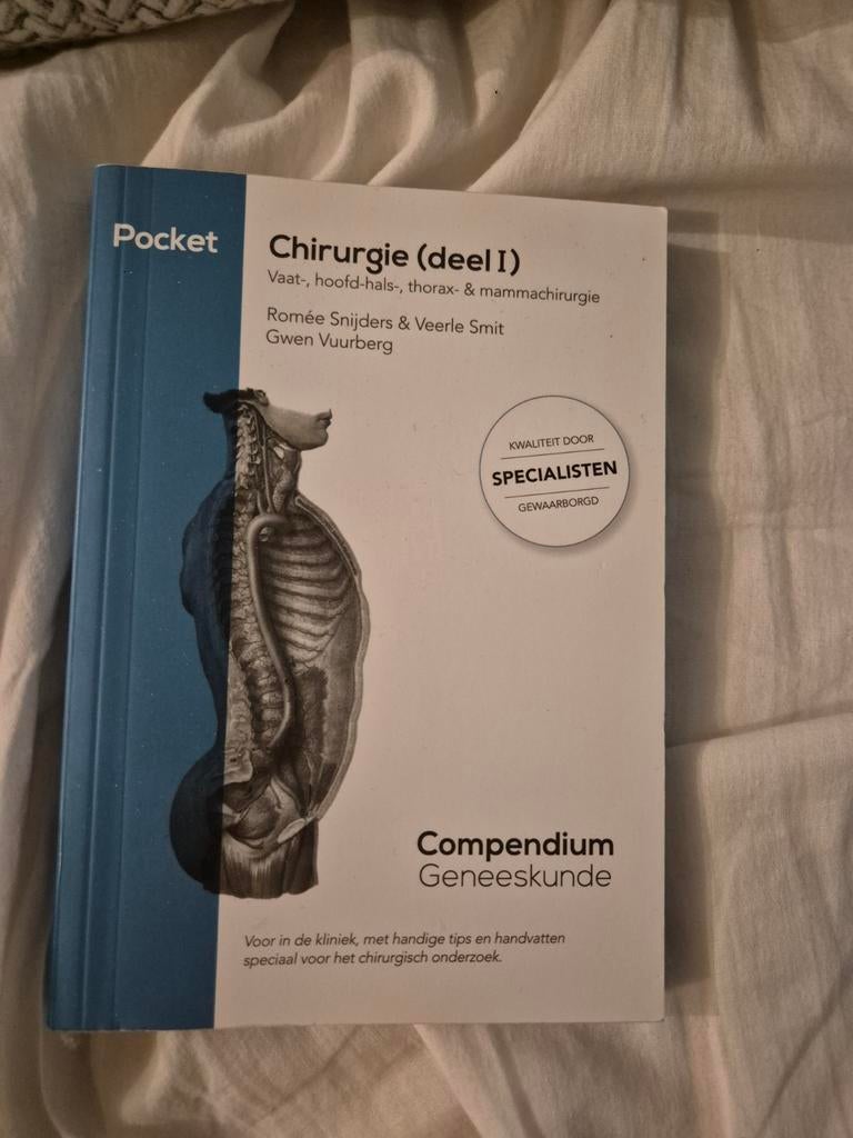 Pocket Compendium Geneeskunde, Boeken, Studieboeken en Cursussen, Ophalen of Verzenden, Zo goed als nieuw