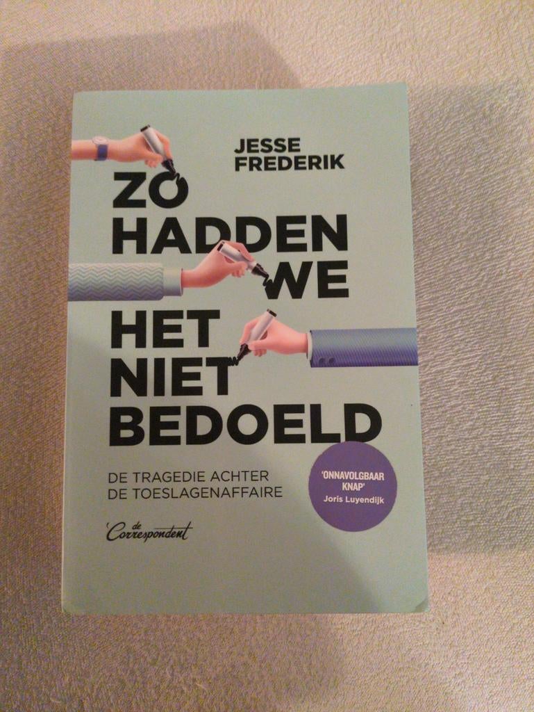 Zo Hadden We Het Niet Bedoeld - Jesse Frederik, Ophalen of Verzenden, Zo goed als nieuw, Jesse Frederik, Nederland