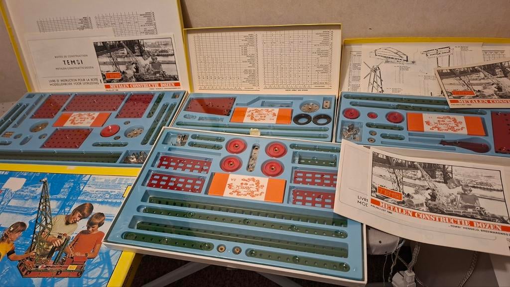 4 Temsi(meccano) dozen nieuw 3a , 2a, 1a ,0a.( Adv 2), Ophalen of Verzenden, Nieuw
