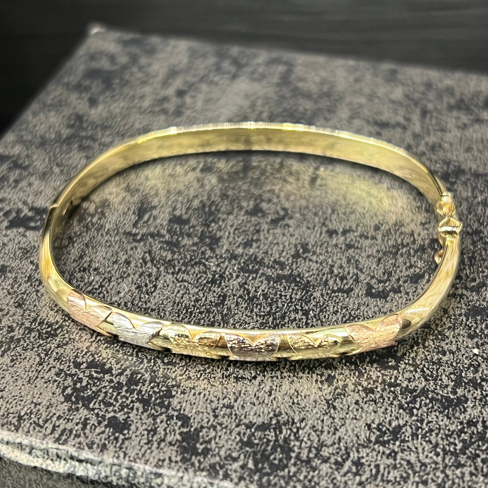 14k gouden armband slavenarmband prachtig model, Ophalen of Verzenden, Zo goed als nieuw, Goud