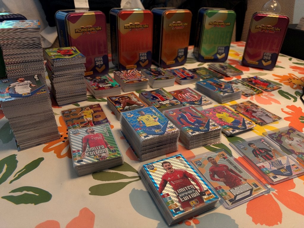 (2.000+ Kaarten) PANINI Adrenalyn XL 365 2026-2027, Ophalen of Verzenden, Zo goed als nieuw, Meerdere plaatjes