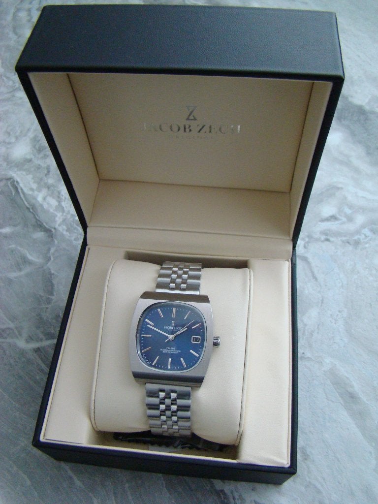 Jacob Zech Automaat Praque Z1.1525003 Horloge Full set NIEUW, Overige merken, Staal, Staal, Polshorloge