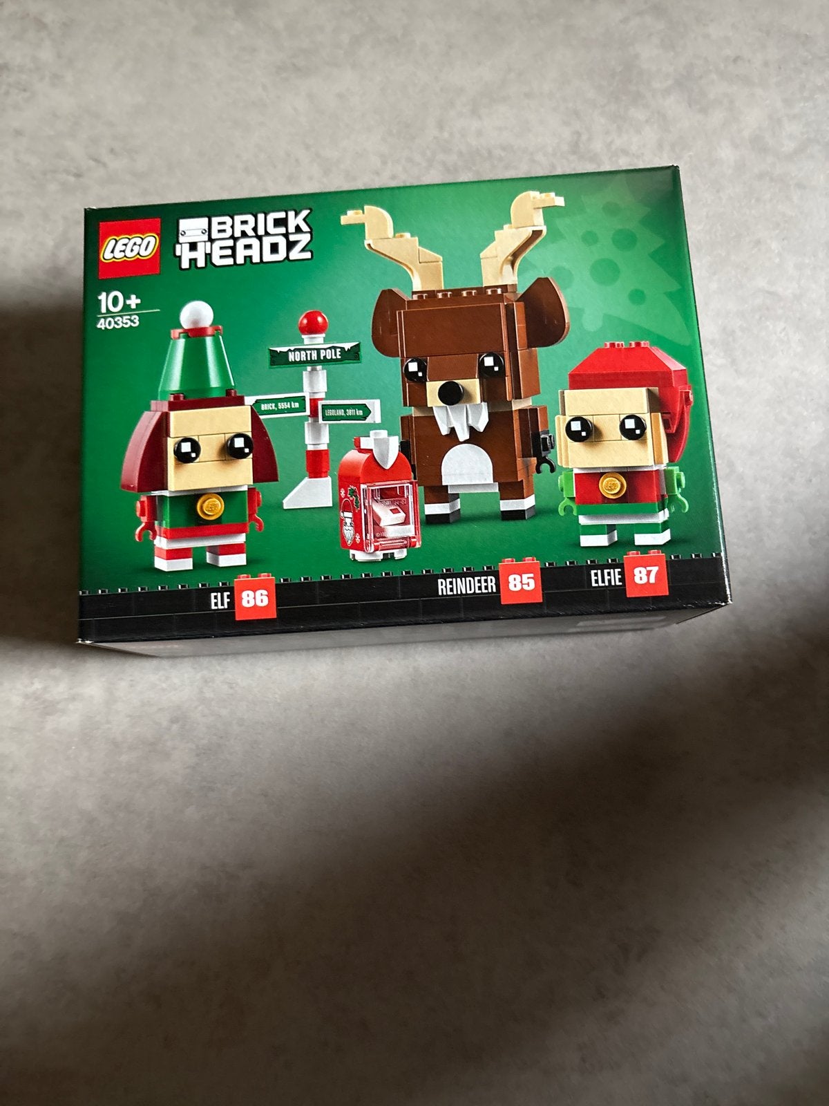LEGO BrickHeadz 40353 Rendier, Elf & Elfie - Kerstset, BrickHeadz, Lego, Nieuw, Ophalen of Verzenden