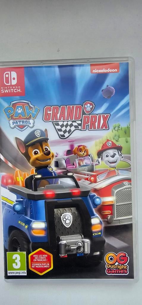 Paw Patrol Grand Prix - Nintendo Switch, Gebruikt, Racen en Vliegen, Ophalen of Verzenden, 3 spelers of meer