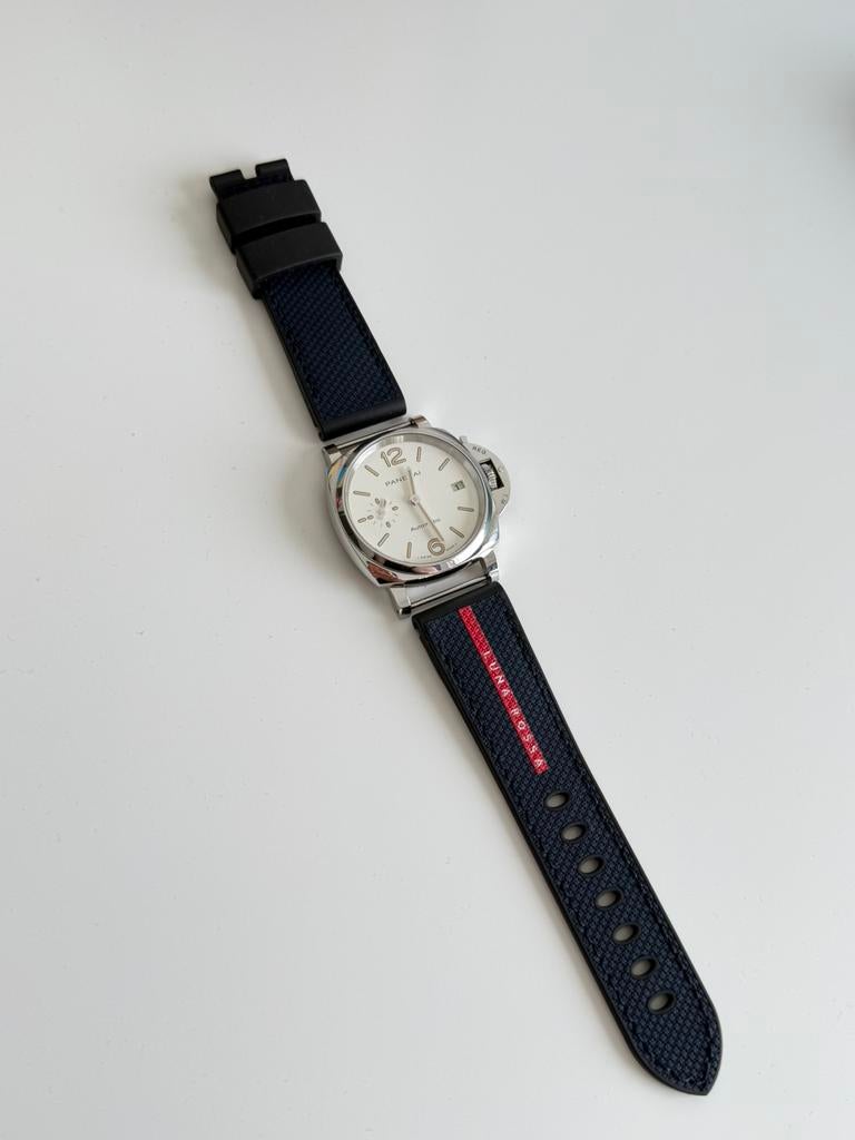 Panerai Rubber Luna Rossa band 22 mm, Verzenden, Nieuw, Overige merken
