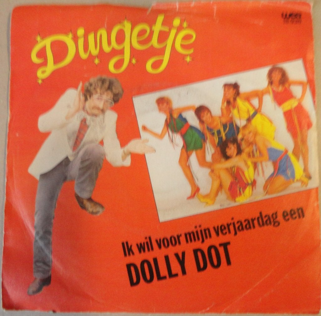 Dingetje > Ik wil voor mijn verjaardag een Dolly Dot, Ophalen of Verzenden, Gebruikt, 7 inch, Nederlandstalig