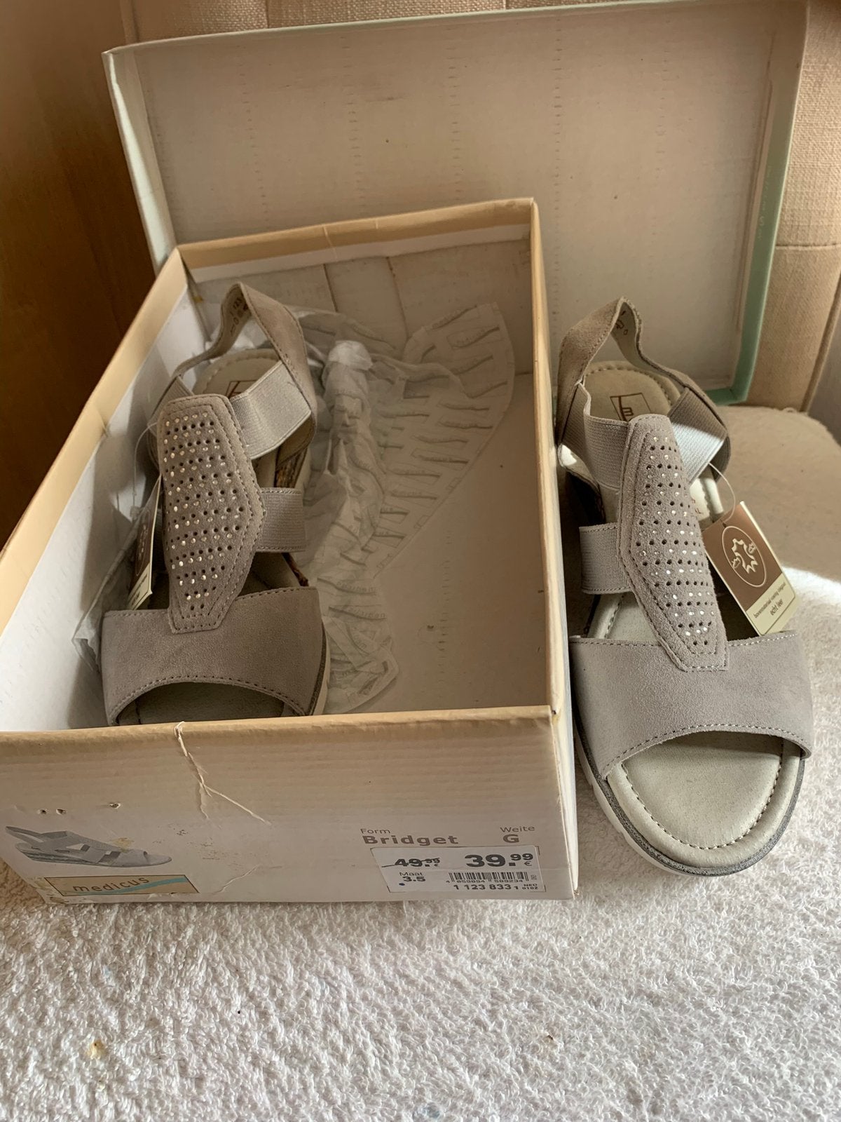 Medicus sandalen nieuw in doos, Ophalen of Verzenden, Zo goed als nieuw