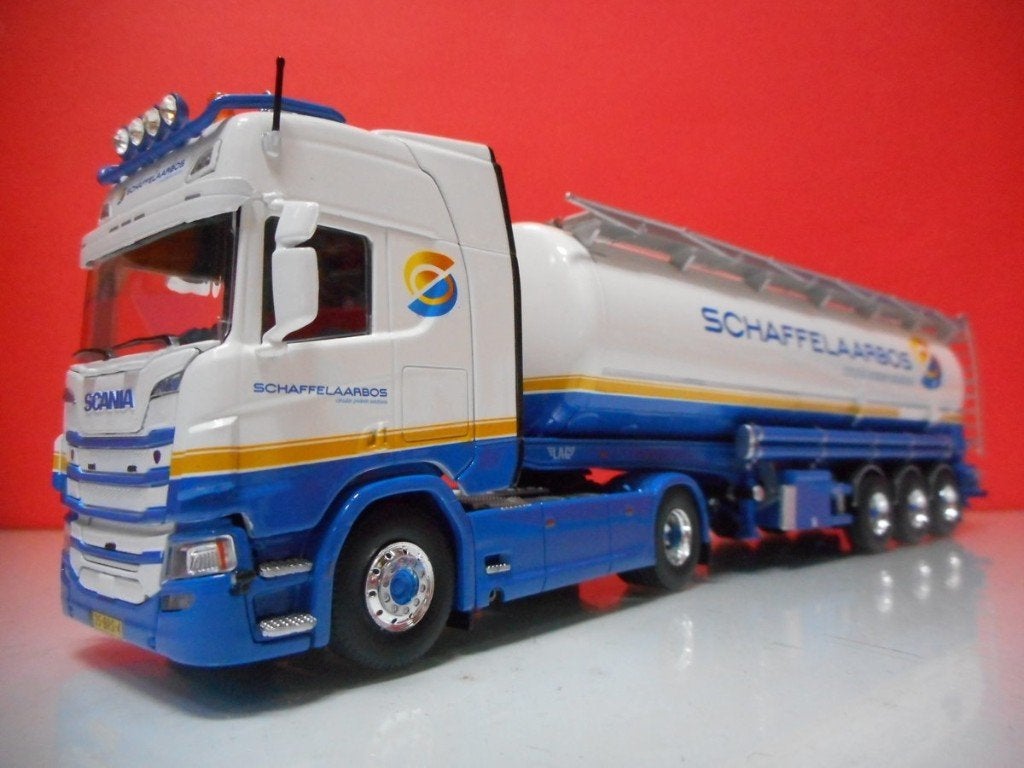 TEKNO SCANIA SCHAFFELAARBOS 85548, Ophalen of Verzenden, Nieuw, Bus of Vrachtwagen, Tekno