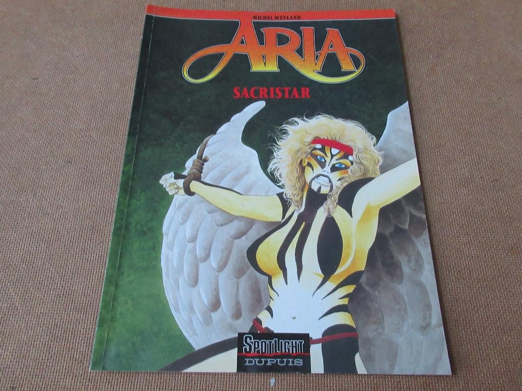 Aria deel 19 - Sacristar, 1e druk 1997, Verzenden, Eén stripboek, Zo goed als nieuw, Michel Weyland