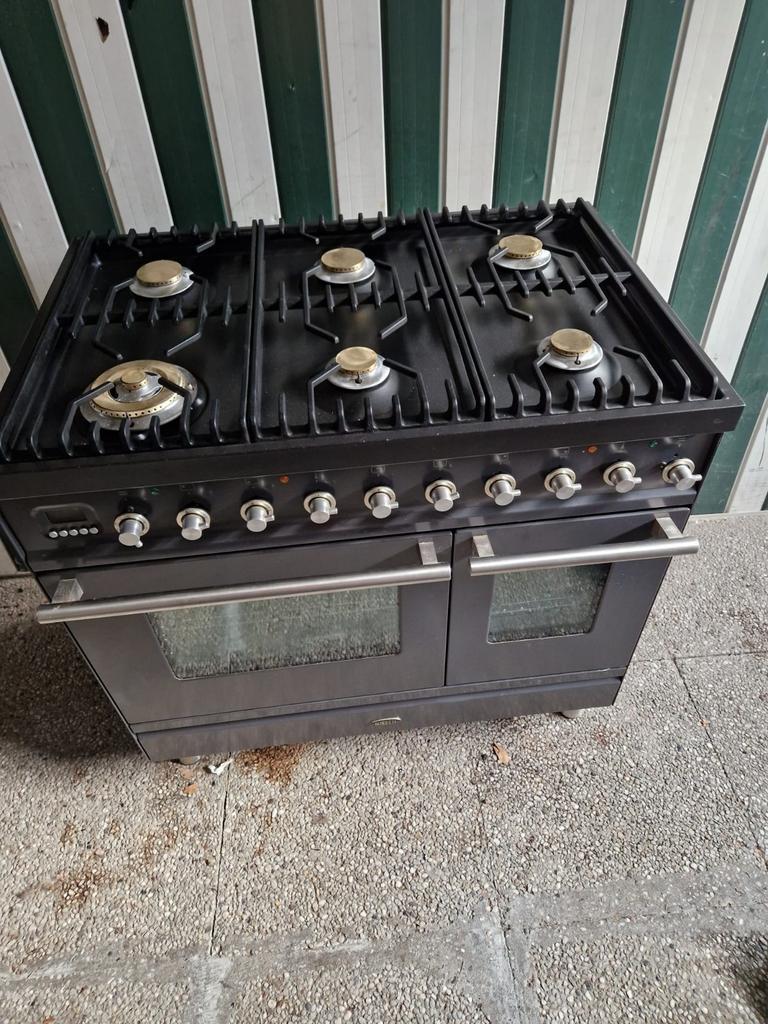 Boretti gasfornuis, 60 cm of meer, Ophalen of Verzenden, Zo goed als nieuw, Gas