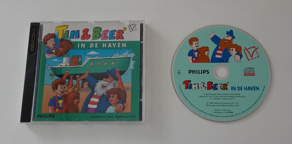 Tim & Beer In De Haven compleet voor Philips CD-i, 1 speler, Ophalen, Zo goed als nieuw, Vanaf 3 jaar