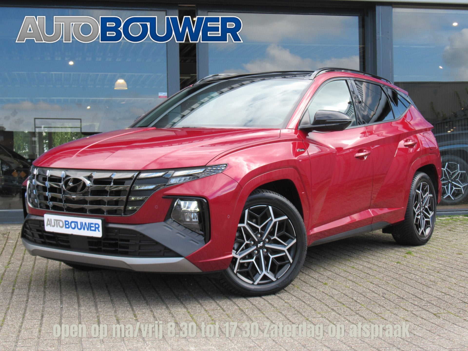Hyundai Tucson 1.6 T-GDI PHEV 265 PK N Line Sky 4WD 1e eigen, Auto's, Automaat, Gebruikt, 4 cilinders, Bedrijf