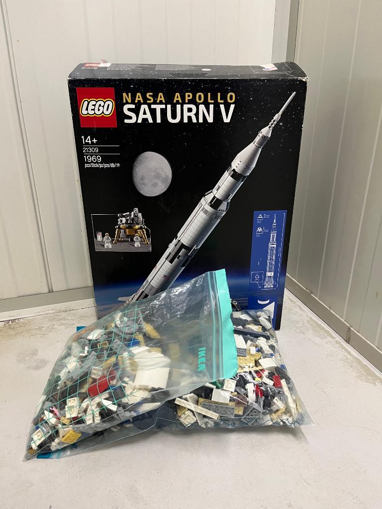 Lego Ideas - 21309 - NASA Apollo Saturn V, Lego, Lego.com/service, Ophalen of Verzenden, Zo goed als nieuw
