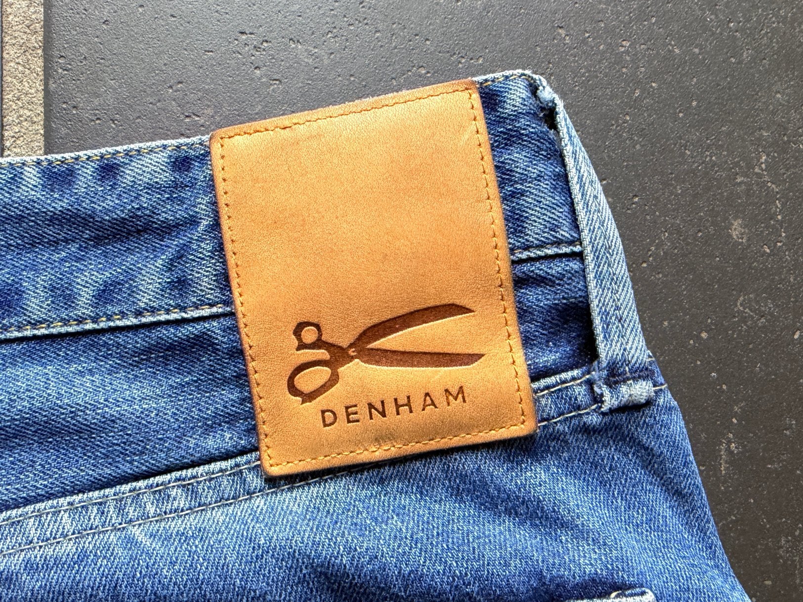 Denham Hammer japan artisan 118/320, Kleding | Heren, Ophalen of Verzenden, Gedragen, Blauw, W36 - W38 (confectie 52/54)