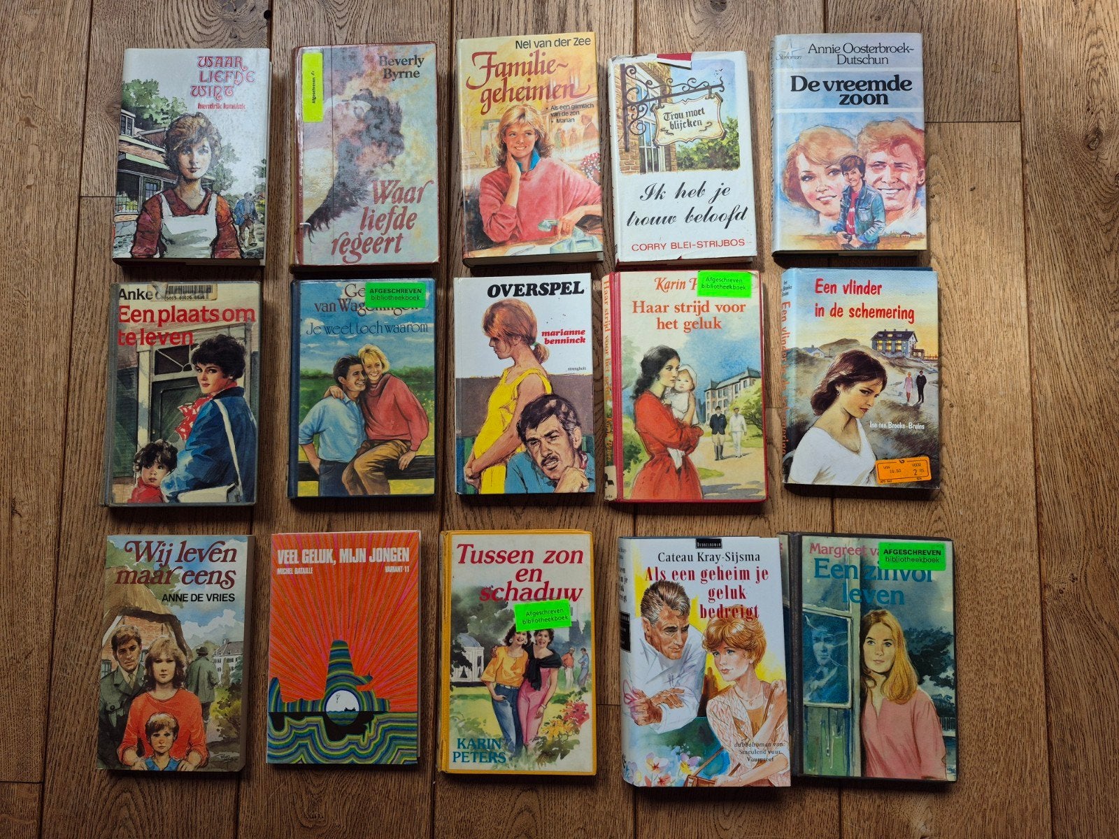 15 Streekromans voor de liefhebber - Diverse auteurs, Ophalen of Verzenden, Gelezen, Diverse auteurs (o.a. Anne de Vries, Karin Peters)