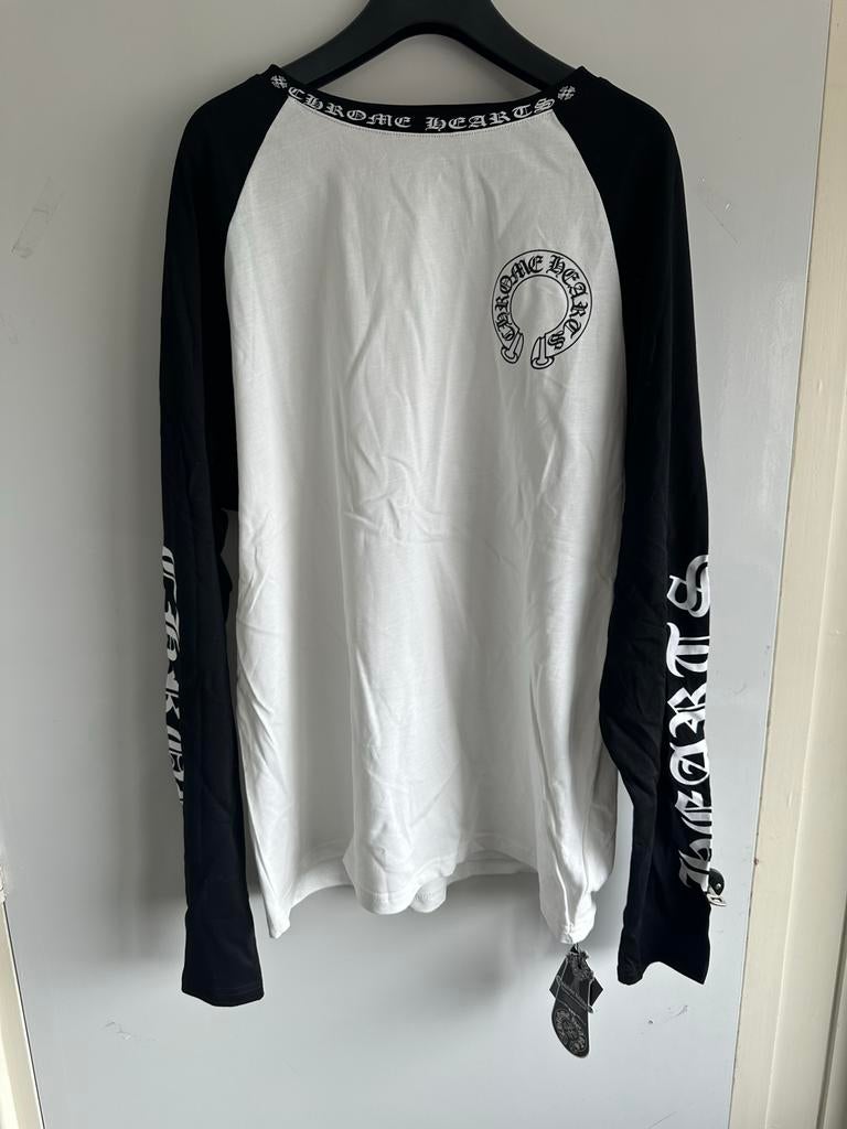Chrome Hearts Longsleeve - Exclusief Design, Kleding | Heren, T-shirts, Ophalen of Verzenden, Nieuw, Maat 48/50 (M), Zwart