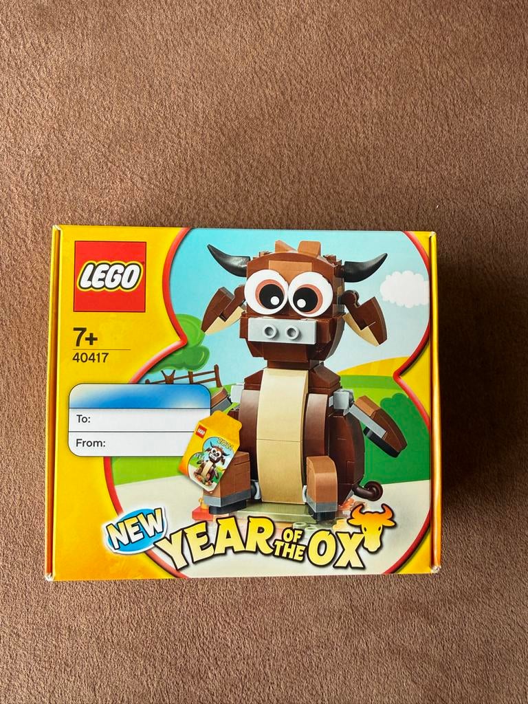 Nieuwjaar van de Os LEGO 40417 - Nieuw in doos, Ophalen, Nieuw, Complete set, Lego