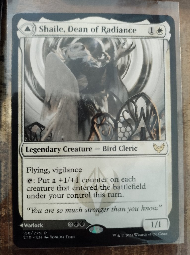 Shaile, Dean of Radiance commander deck, Hobby en Vrije tijd, Verzamelkaartspellen | Magic the Gathering, Ophalen of Verzenden