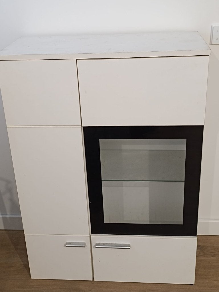 Gratis kast, Huis en Inrichting, Kasten | Vitrinekasten, Ophalen, Gebruikt, 50 tot 100 cm, Glas