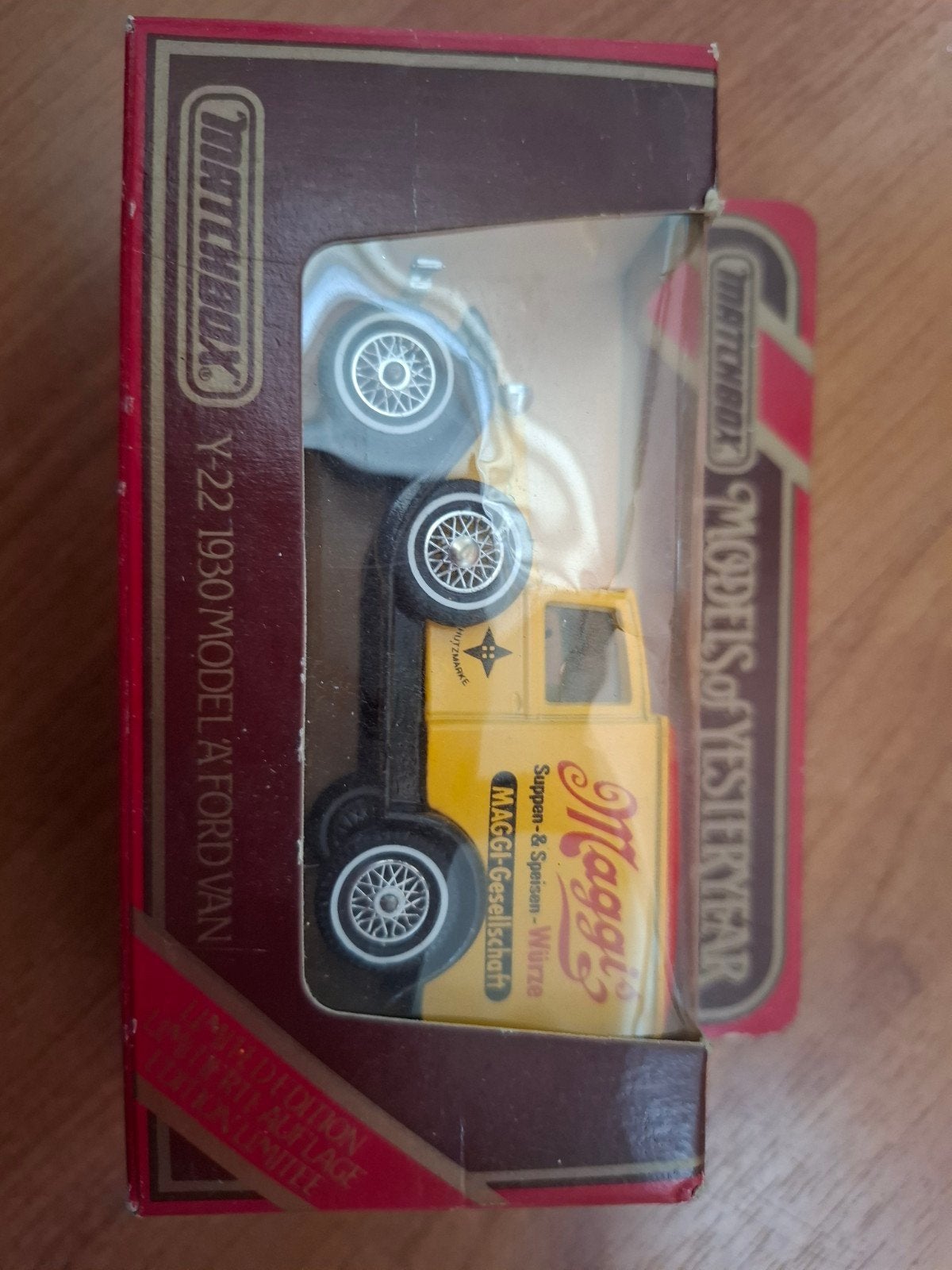 matchbox models of yesteryear 
y22 1930 model a ford van mag, Ophalen, Auto, Matchbox