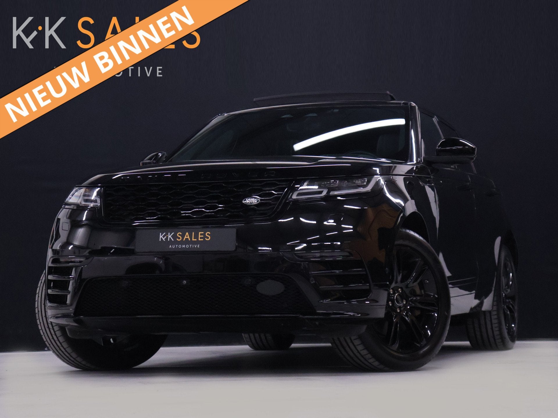 Land Rover Range Rover Velar 2.0 P400e R-Dynamic HSE [SCHUIF, Auto's, Land Rover, Automaat, Gebruikt, Zwart, 4 cilinders