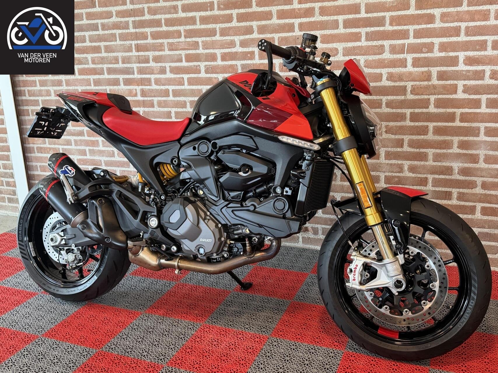 Ducati Monster SP, Nieuwstaat, Termignoni, Quickshifter!, Bedrijf, LED Verlichting, Meer dan 35 kW, 937 cc