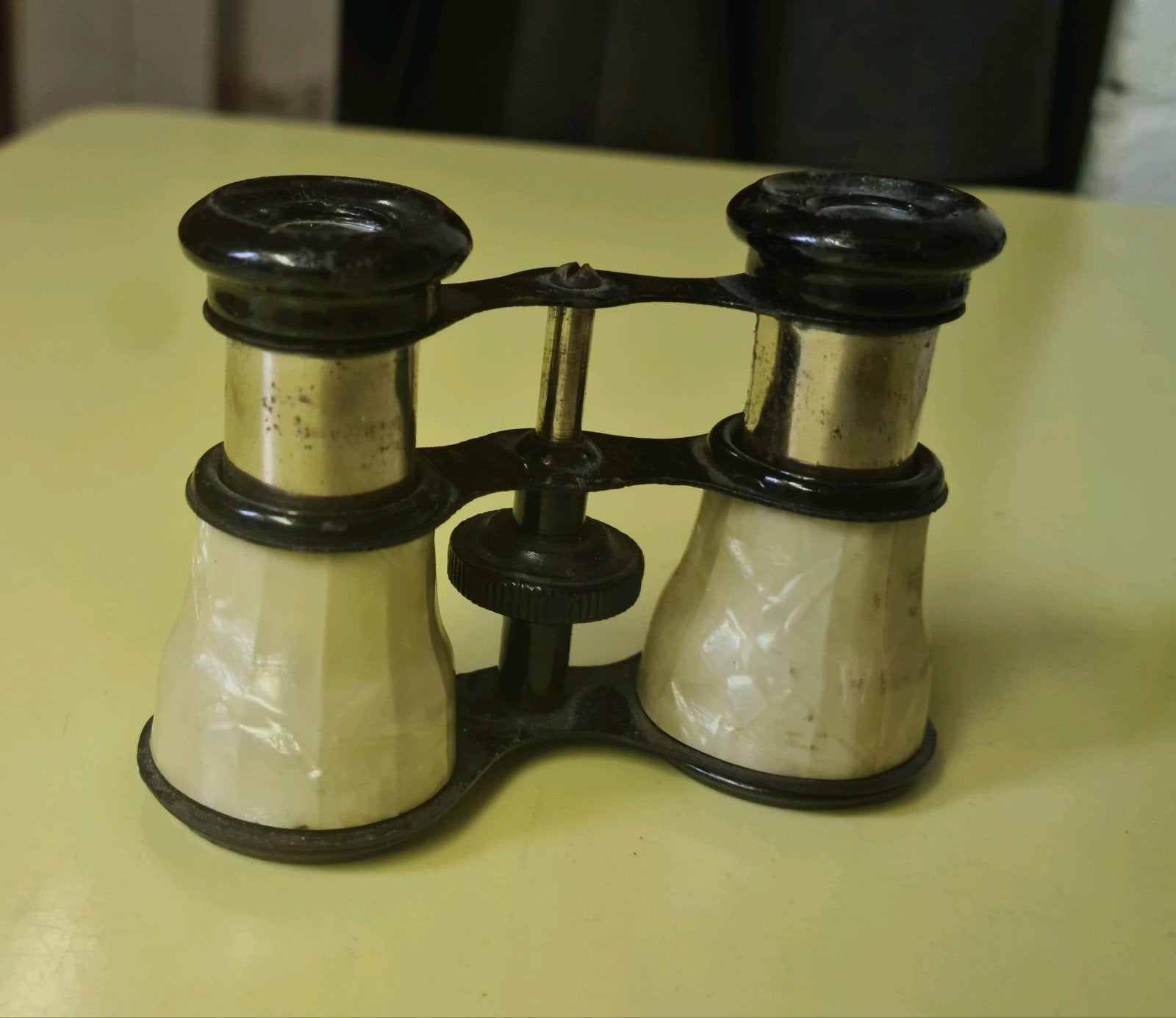 Vintage toneelkijker mini verrekijker parlemoer, Ophalen of Verzenden, 8 tot 12x