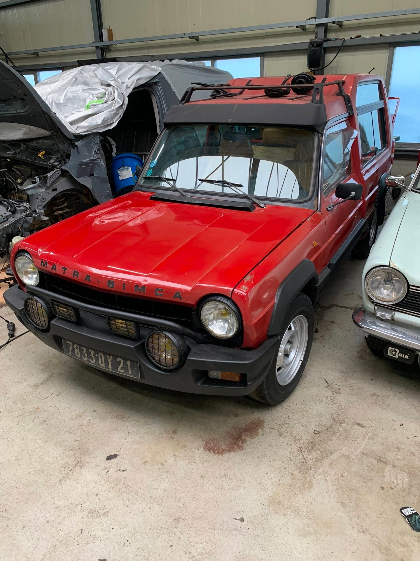 Talbot Matra SIMCA MATRA RANCHO BASSIE EN ADRIAAN 7 ZITPLAAT, Voorwielaandrijving, Gebruikt, Beige, 4 cilinders