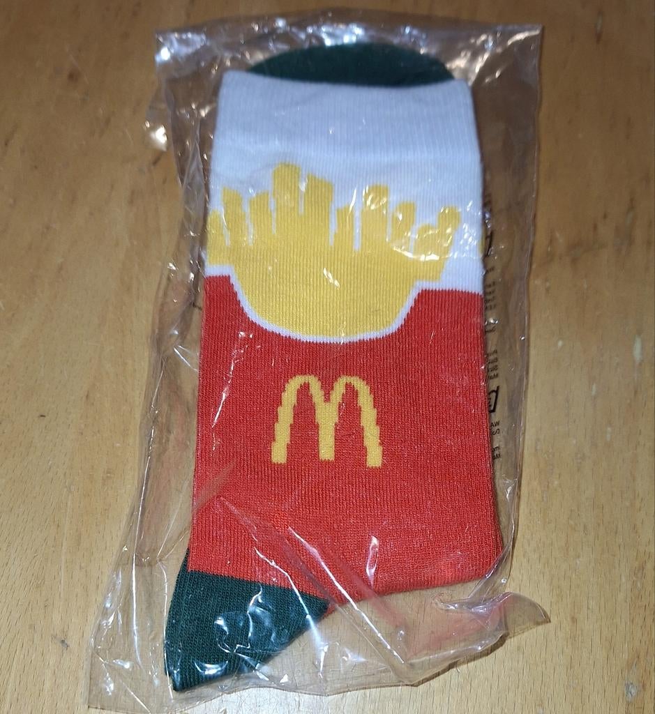SPLINTERNIEUWE ORIGINELE LIMITED EDITION MC DONALDS SOKKEN
M, Overige kleuren, Ophalen of Verzenden, MC DONALD'S, Nieuw