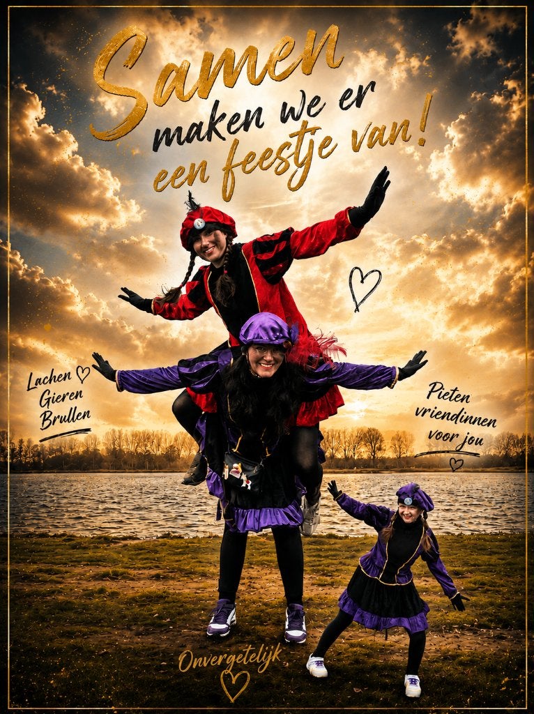 Pieten vriendinnen bezoek, Diversen, Sinterklaas, Ophalen, Nieuw