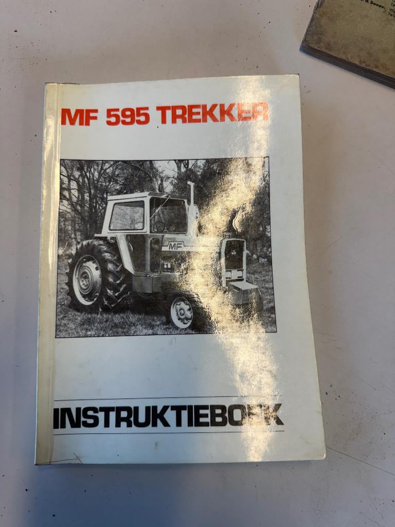 Instrucktie boekje mf 595, Ophalen of Verzenden, Zo goed als nieuw, Catalogus