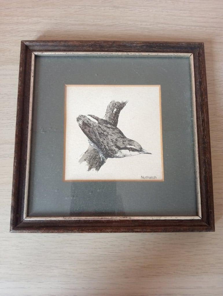 Fotolijstje Vogel, Ophalen of Verzenden