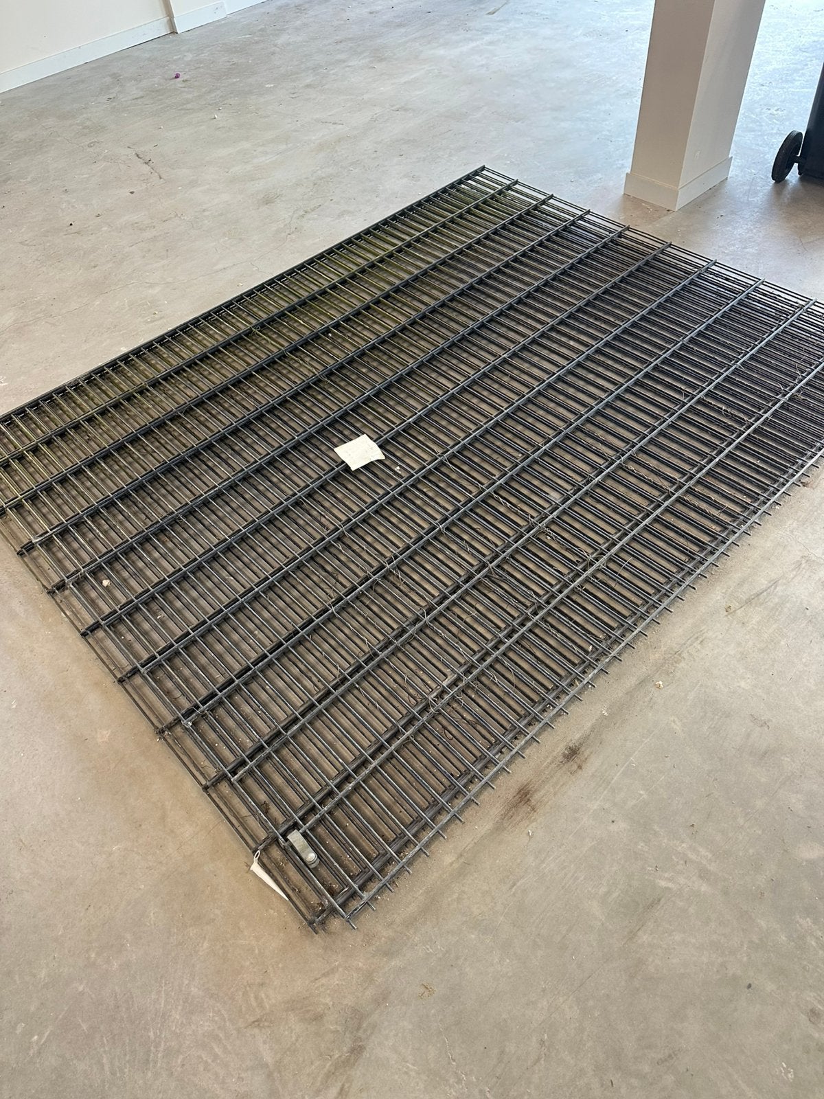 10 meter hek werk met palen, Tuin en Terras, Ophalen, Gebruikt, Post, Flauwekul.nl