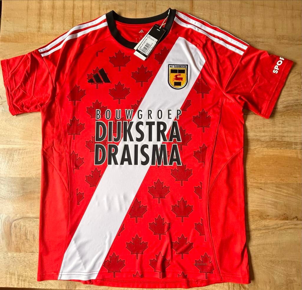 SC Cambuur 80 jaar bevrijdingshirt XL nieuw, Maat XL, Ophalen of Verzenden, Nieuw, Shirt