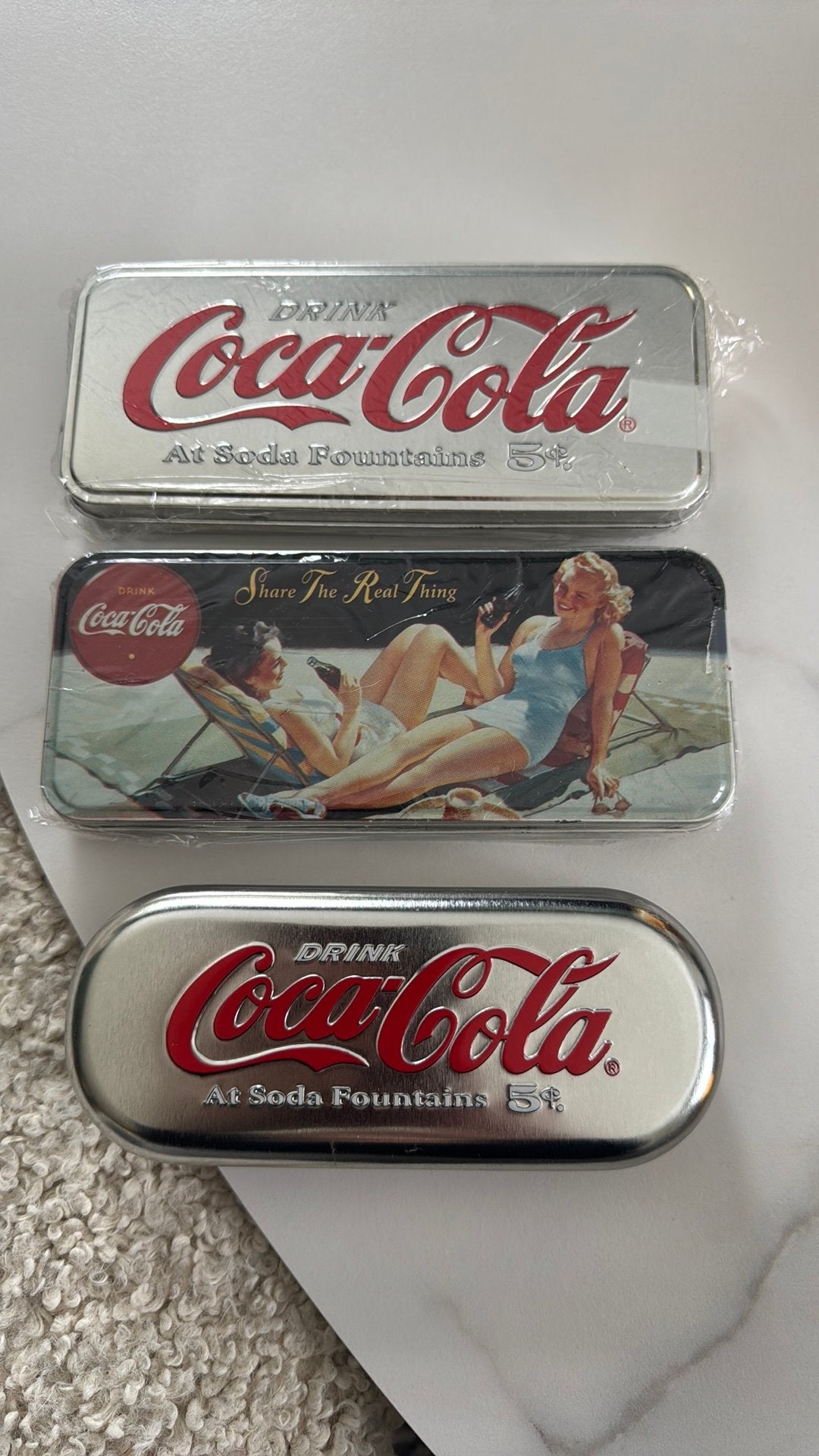 Coca cola pennenblik, Ophalen of Verzenden, Nieuw, Gebruiksvoorwerp