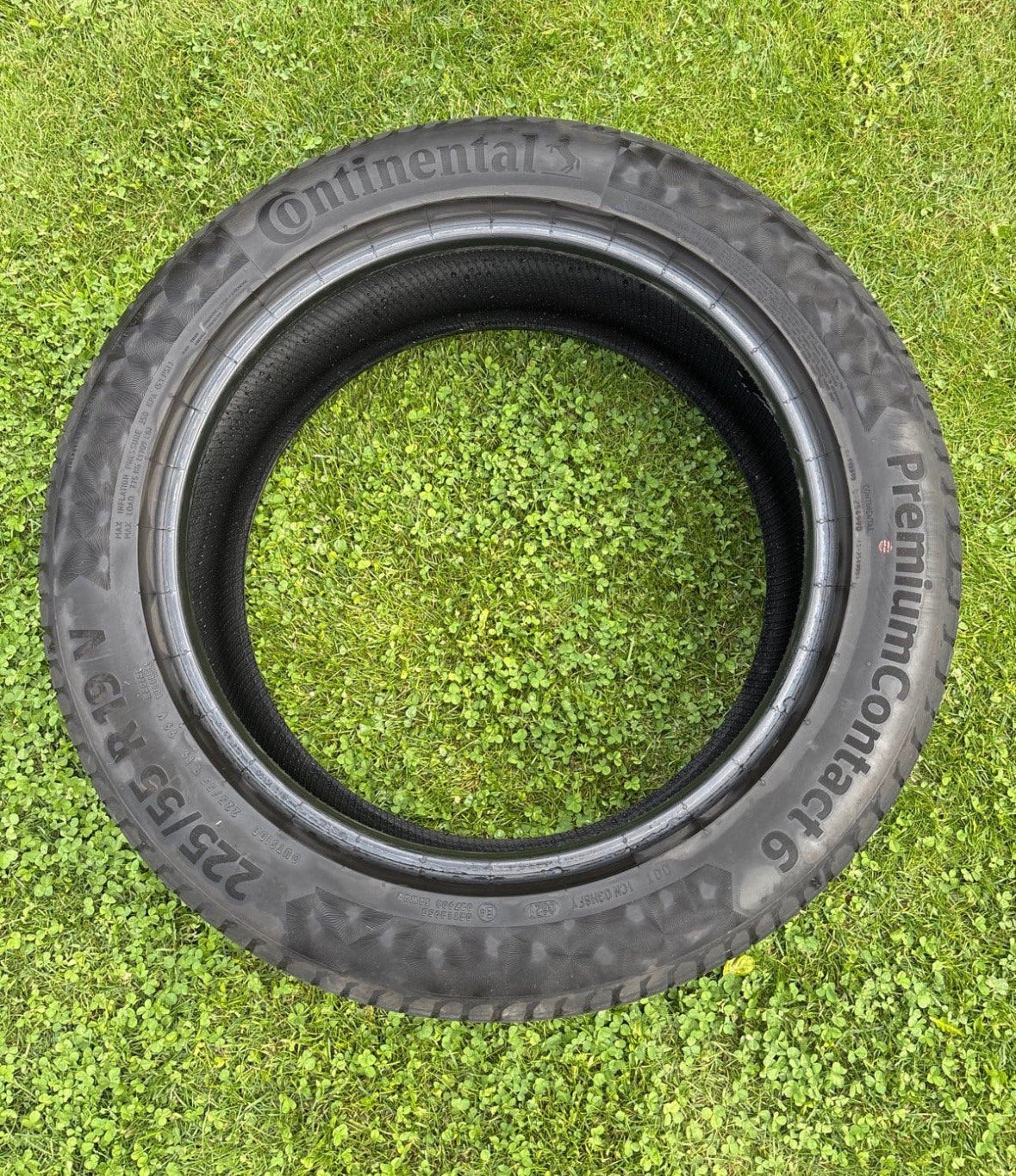 MOETEN WEG 4 Continental PremiumCont 6 - 225/55 R19 99V, Ophalen of Verzenden, Gebruikt