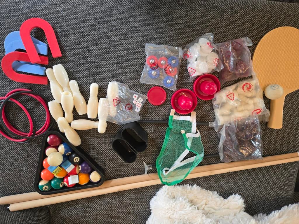 Speelgoed Set, Speeltafel, Spellen., Ophalen of Verzenden, Gebruikt