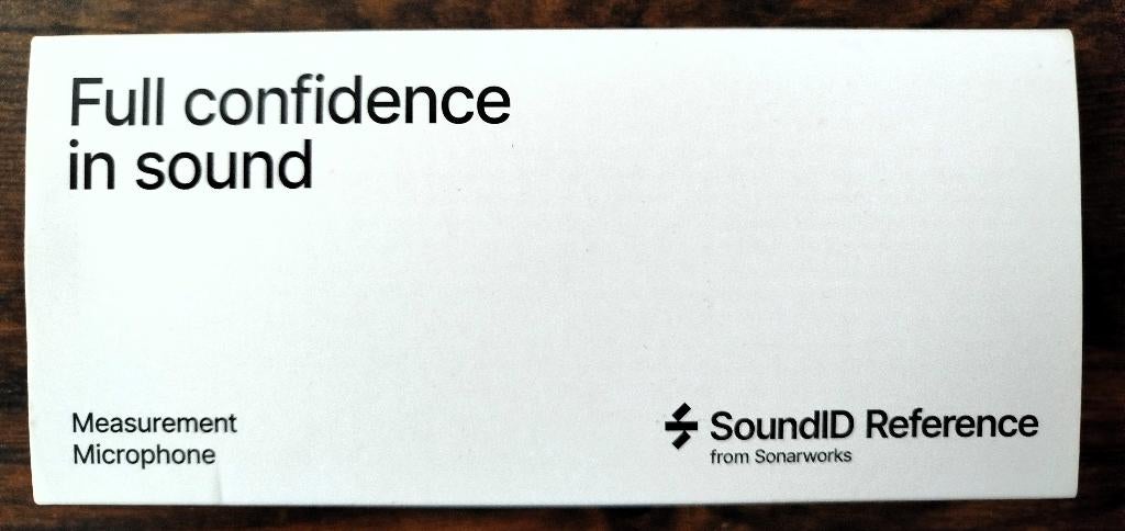 SoundID Reference akoestische meetmicrofoon., Overige merken, Ophalen of Verzenden, Zo goed als nieuw, 120 watt of meer