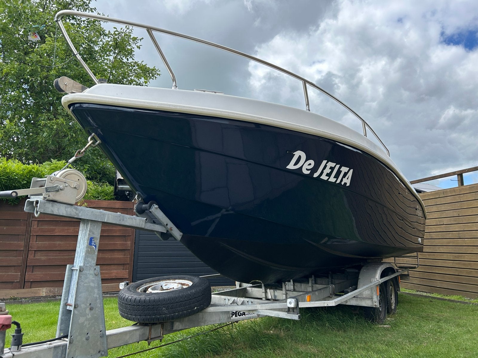 Almar 22" Fisherman / 90pk / consoleboot / inc trailer!!, Ophalen, Overige merken, Gebruikt, Navigatie